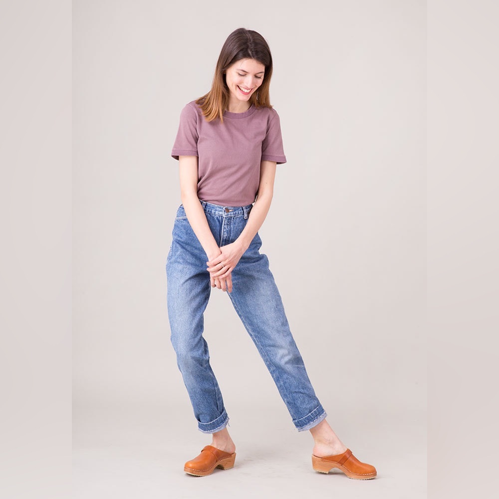 MAGUBA Sweden Stockholm Leather Mule Clogs in Dark Green Size37 (US7)